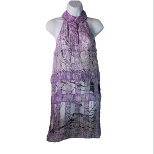 Zimmermann watercolor silk sleeveless dress